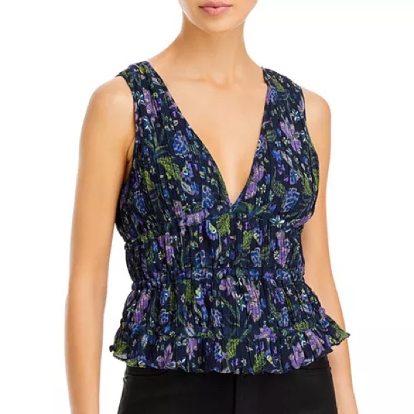 Ramy Brook Printed Malory Top - Picture 5 of 9